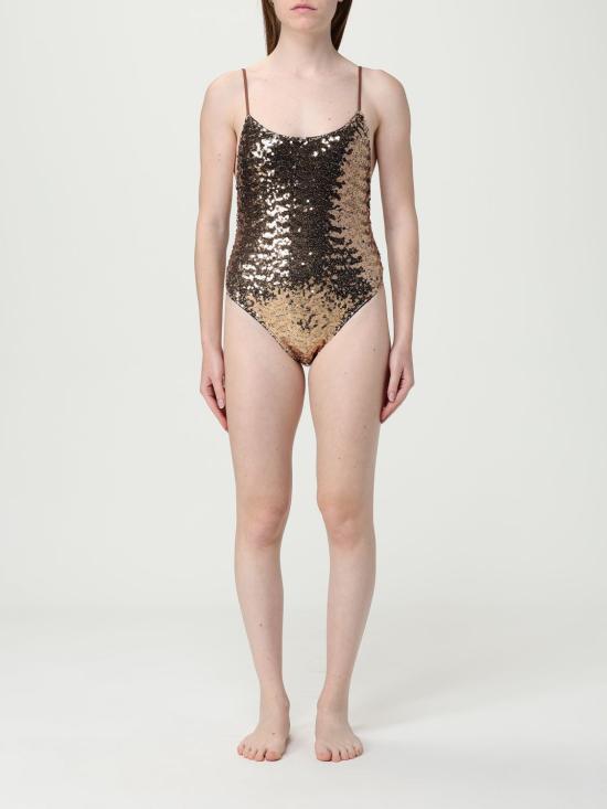 25SS 세인트바쓰 원피스 수영복 CEC000605718H PAILLETTES DEGRADE 1811 Brown