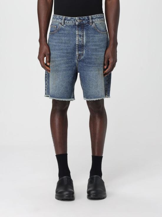 25SS 팜앤젤스 데님 숏팬츠 PMYC003S25DEN003 4540 Blue