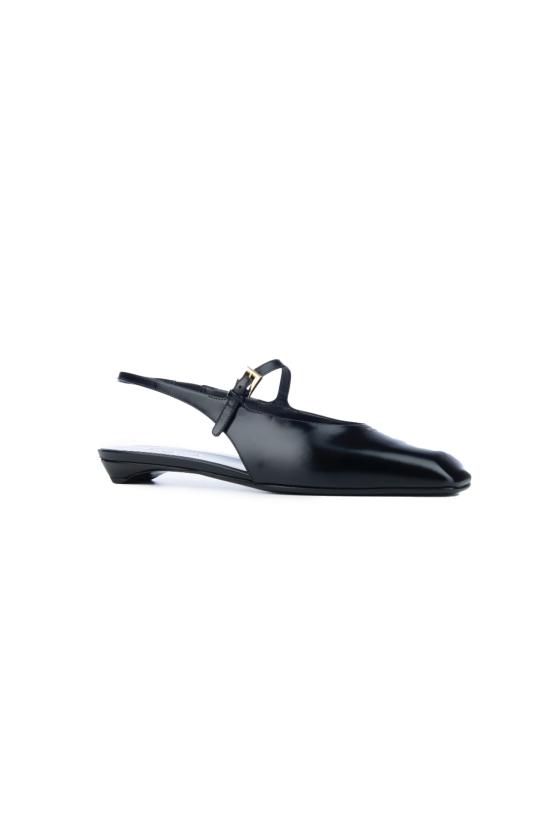 25SS 프라다 플랫 슈즈 1F828N055 F0002 Nero - PRADA