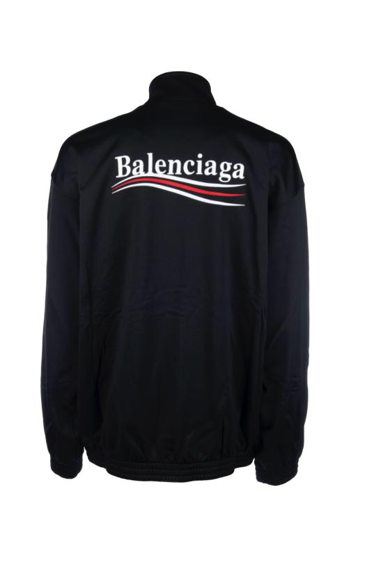 25SS 발렌시아가 자켓 818502TRVE2 1089 BLACK WHITE RED - BALENCIAGA