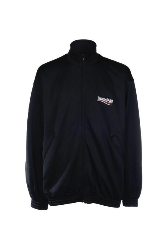 25SS 발렌시아가 자켓 818502TRVE2 1089 BLACK WHITE RED