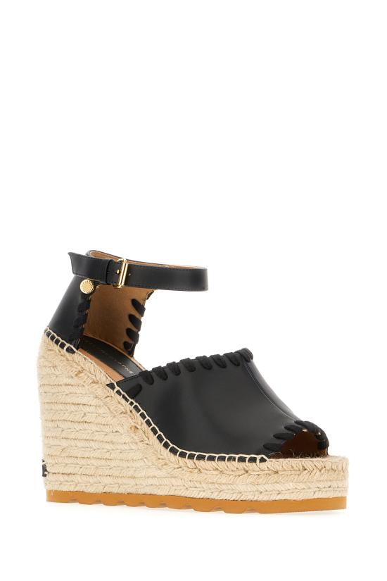 25SS 스텔라 맥카트니 샌들 810530E00233 1000 BLACK - STELLA MCCARTNEY