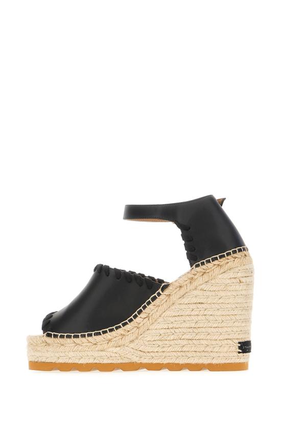 25SS 스텔라 맥카트니 샌들 810530E00233 1000 BLACK - STELLA MCCARTNEY