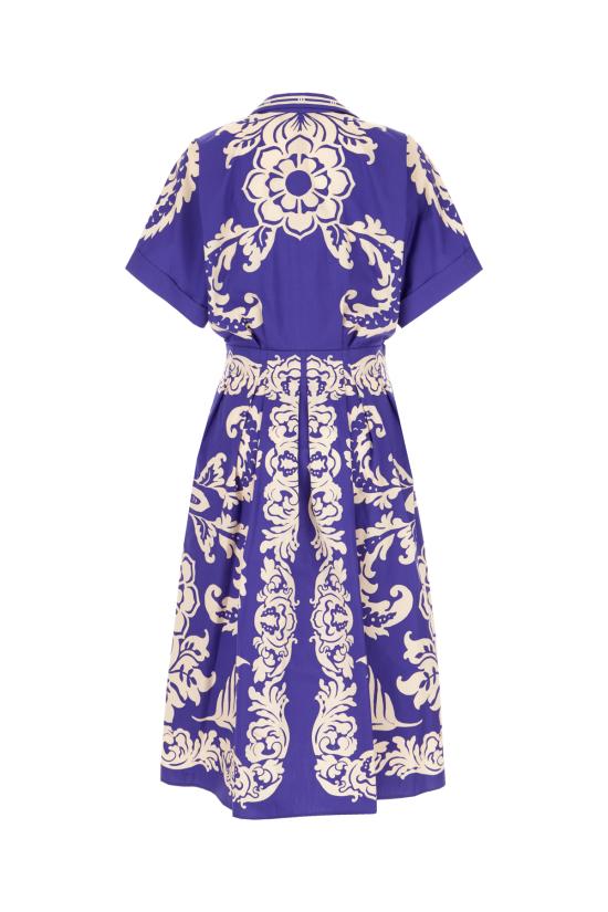 25SS 에트로 미디 원피스 WRHA0385SP5E3 X0883 STAMPA FONDO BLU - ETRO