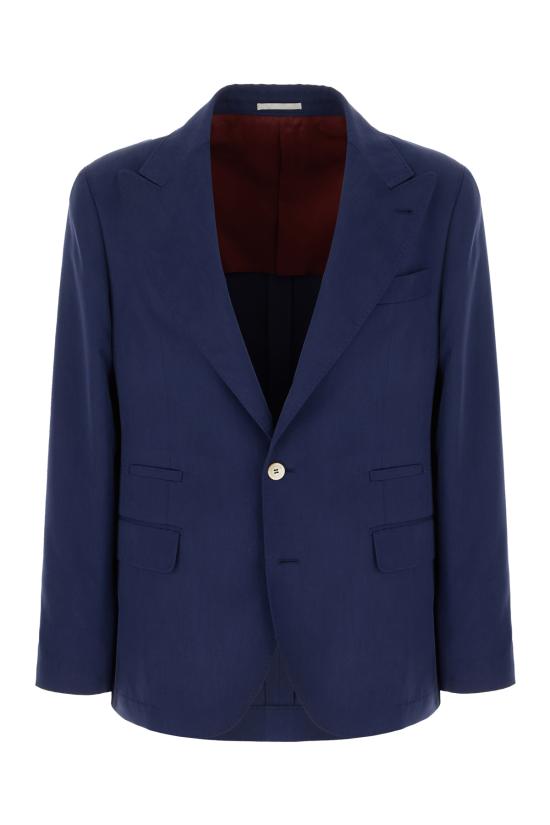 25SS 브루넬로 쿠치넬리 수트 자켓 MB4127BFD C1031 OCEAN