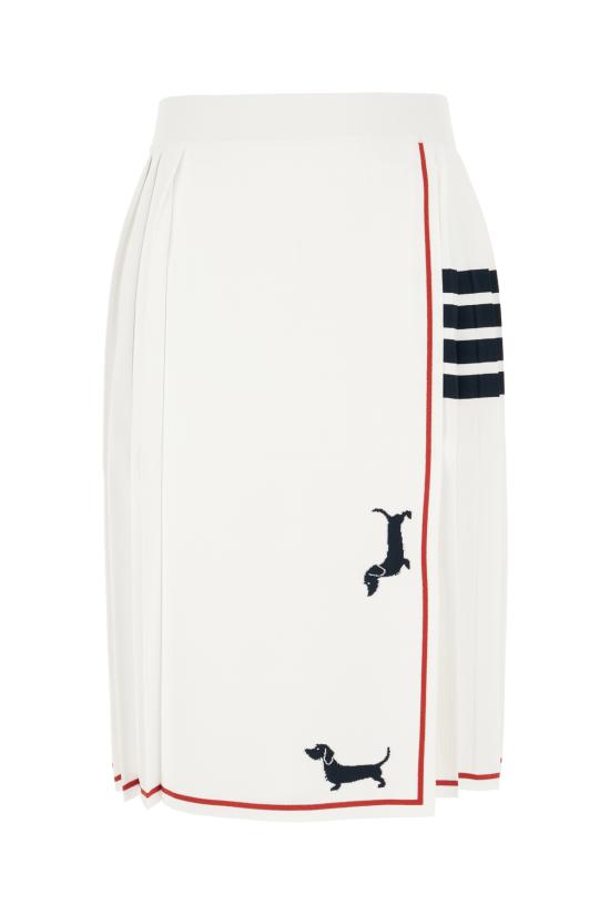 25SS 톰브라운 스커트 FKK135BY5502 100 WHITE