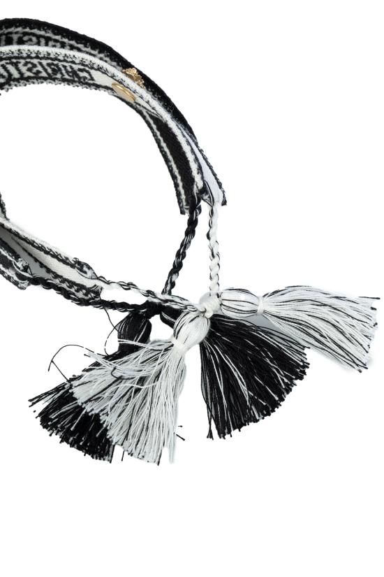 25FW 디올 팔찌 B3023WOMRS D08W ORO BIANCO NERO - DIOR