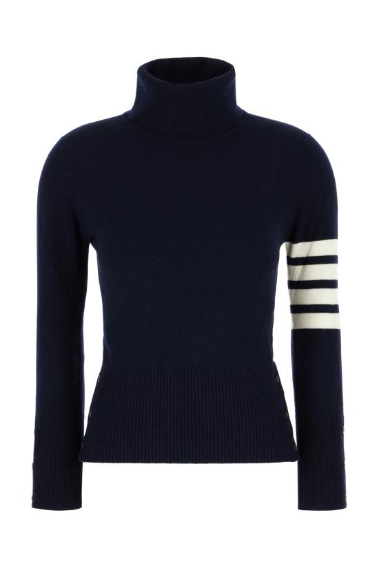 25SS 톰브라운 터틀넥 FKA117A00011 415 NAVY