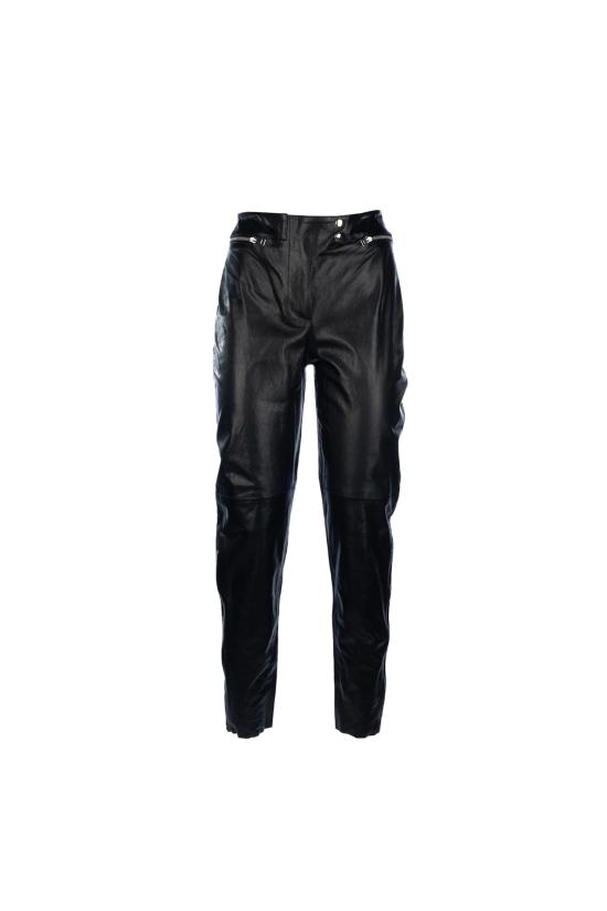  NUMEROOTTO 가죽 팬츠 CARINE 117 CAVIAR