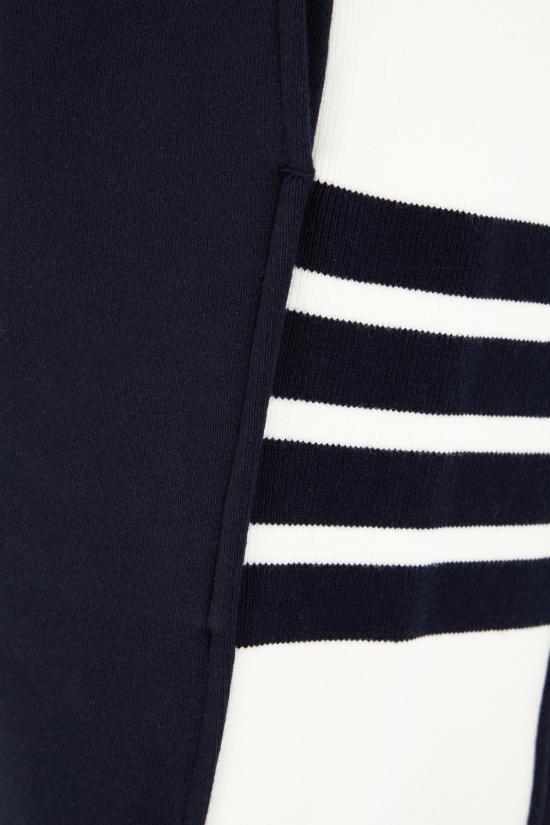 25SS 톰브라운 스트레이트 팬츠 FJQ123A03037 415 NAVY - THOM BROWNE