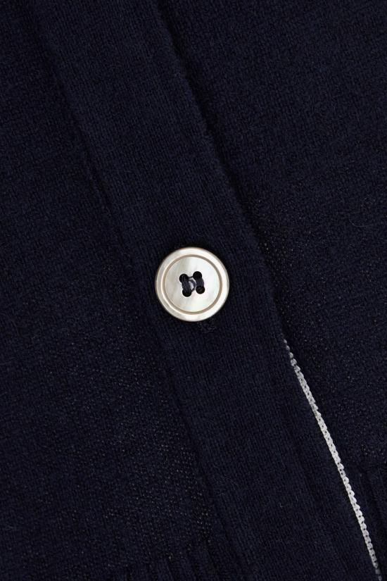 25SS 톰브라운 가디건 FKC002A00011 415 NAVY - THOM BROWNE