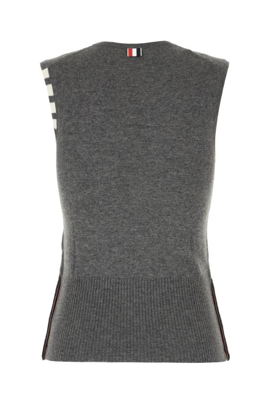 25SS 톰브라운 민소매 티셔츠 FKV001A00011 035 MED GREY - THOM BROWNE