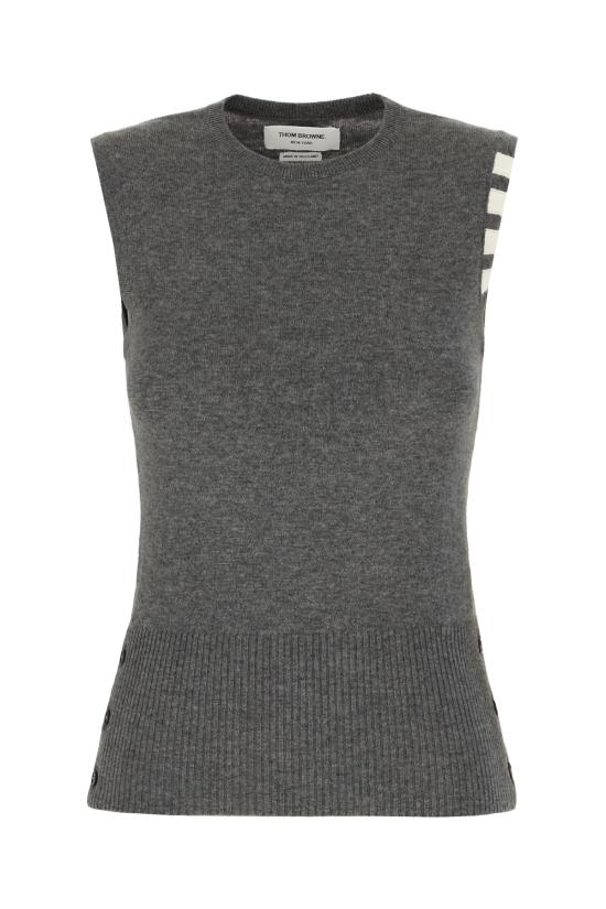 25SS 톰브라운 민소매 티셔츠 FKV001A00011 035 MED GREY