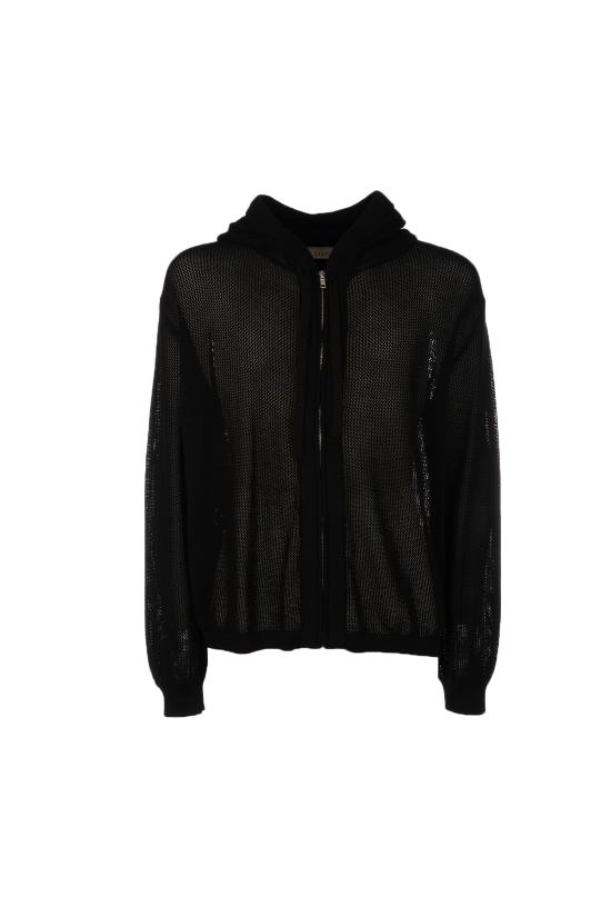  라니우스 후드 티셔츠 CPU1211 BLACK