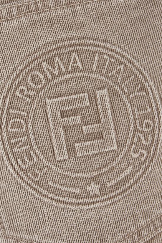 25SS 펜디 숏팬츠 FLP861ASMB F1RX9 TAUPE - FENDI