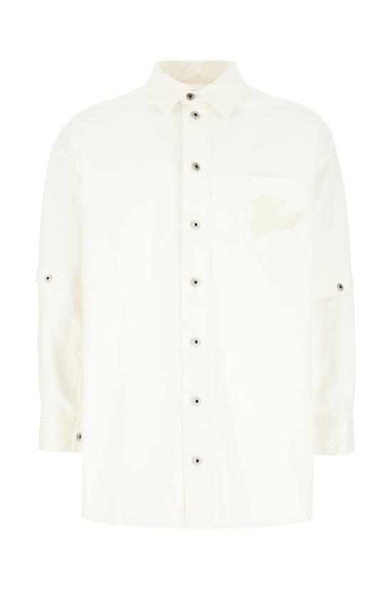  오프화이트 자켓 OMYD059S24DEN001 0202 Bianco