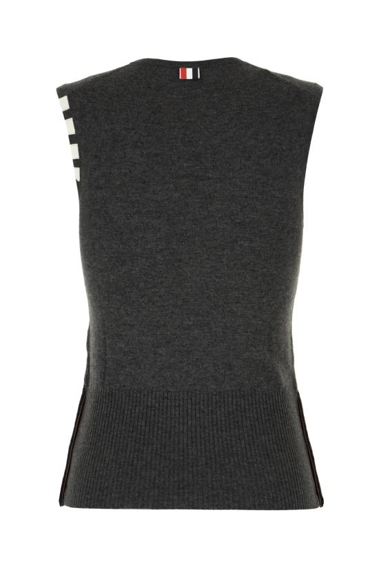 25SS 톰브라운 민소매 티셔츠 FKV001A00011 025 DARK GREY - THOM BROWNE