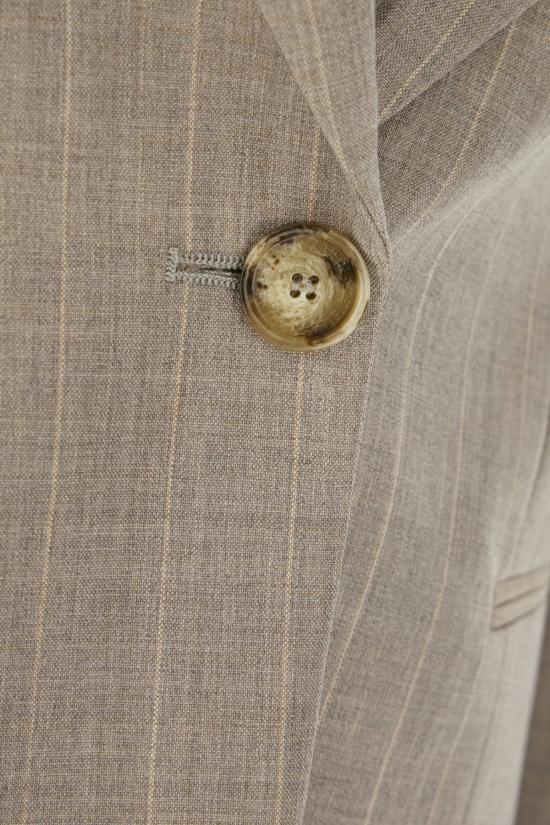 25SS 스텔라 맥카트니 자켓 6501483FR753 1907 STONE - STELLA MCCARTNEY