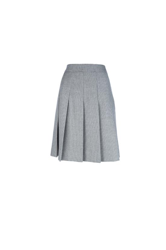 25SS 셀린느 미디 스커트 RJ02V0F85 FYP2 GREY CHINE