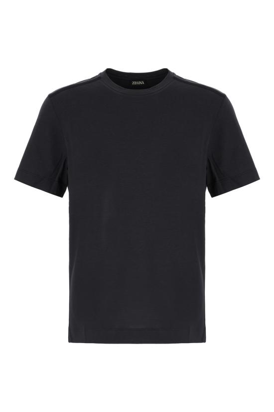  에르메네질도제냐 반팔 티셔츠 F731UF396A9 B09 NAVY BLUE
