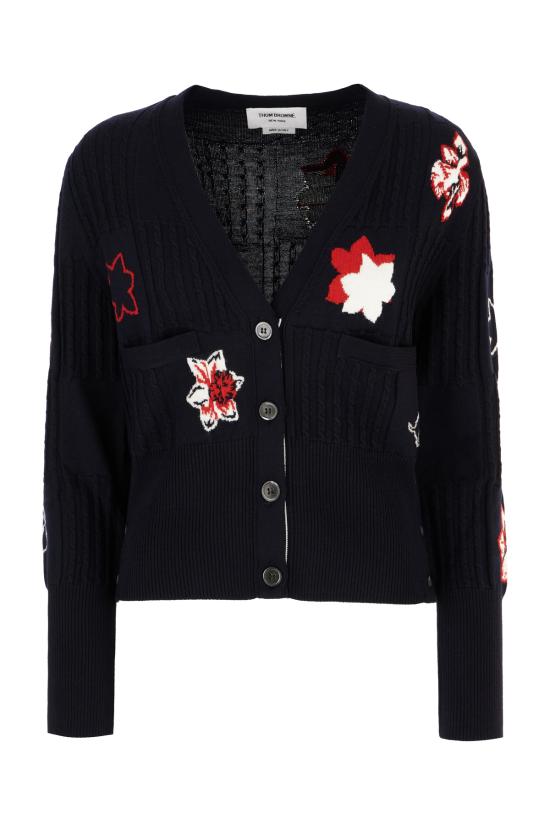 25SS 톰브라운 가디건 FKC628AY1051 415 NAVY