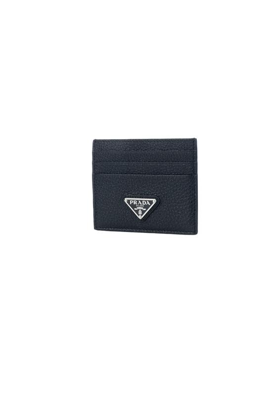26FW 프라다 레더 카드 홀더 2MC0252E54 F0002 Nero - PRADA