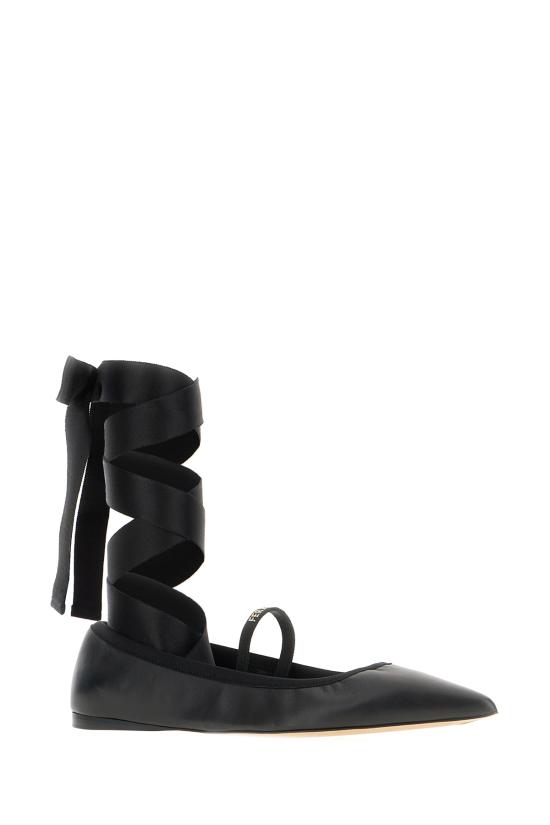 25SS 살바토레 페라가모 플랫 슈즈 782673 002 Nero - SALVATORE FERRAGAMO