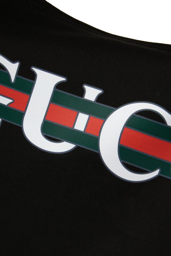 25SS 구찌 스파클링 저지 스윔수트  820749XHAKC 1152 BLACK MC - GUCCI