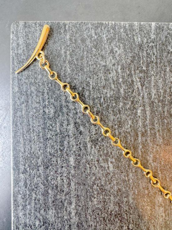  가브리엘라 아티가스 팔찌 가브리엘라 아르티가스 10mm 더블 빔 브레이슬릿 골드 베르메일 - GABRIELA ARTIGAS