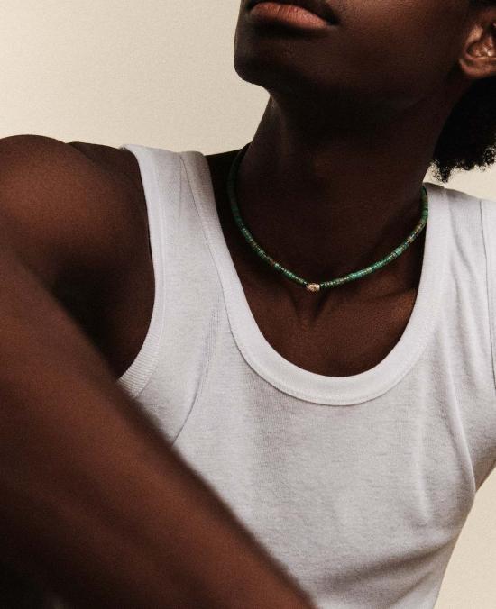  파스칼 몽부아쟁 목걸이/팬던트 파스칼 몬부아신 테일러 N1 터키석 목걸이 - PASCALE MONVOISIN