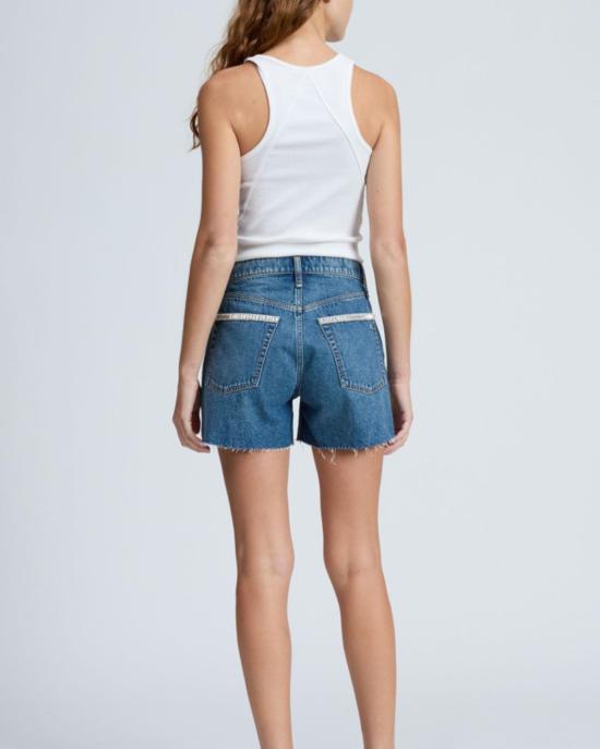  랙앤본 데님 숏팬츠 래그앤본 빈티지 컷오프 반바지 에버릿 주얼 - RAG & BONE