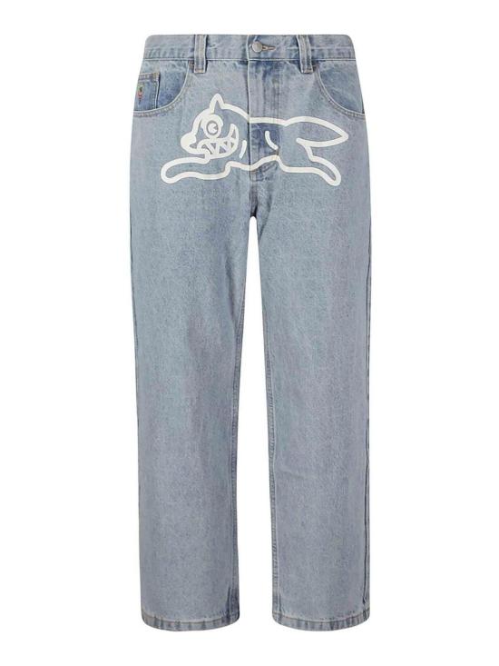  아이스크림 스트레이트 팬츠 ICD002HEAVYWASHBLUE Blue