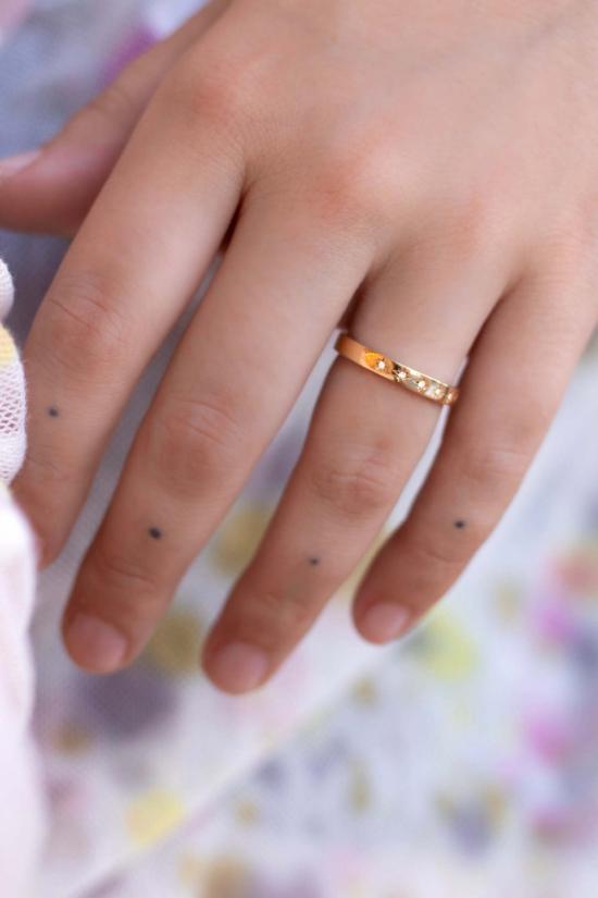  스코샤 반지 셀레스틴 링 - SCOSHA