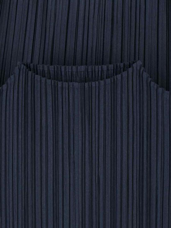 25SS 플리츠플리즈 민소매 티셔츠 PP56JT28214 BLUE BLACK DOM - PLEATS PLEASE