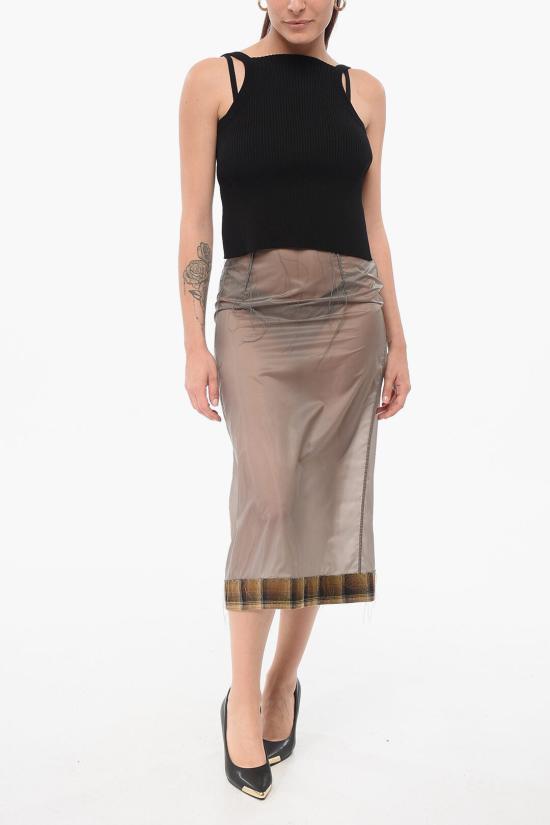  마르지엘라 롱 스커트 S51ME0013S54847852 Gray - MAISON MARGIELA