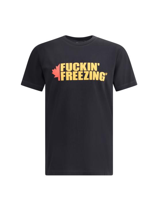 25FW 디스퀘어드2 반팔 티셔츠 S74GD1450D20020 900 BLACK