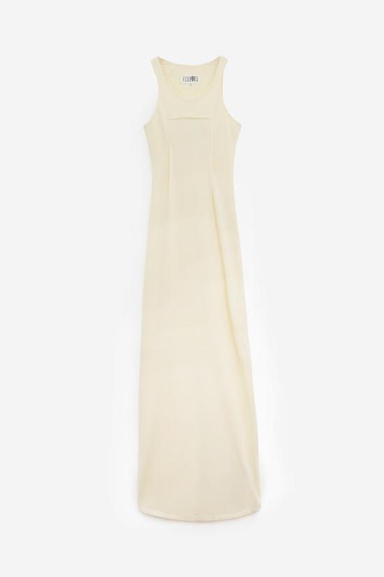 25SS MM6 메종마르지엘라 미디 원피스 116873 S62DG0048 M20108 Beige