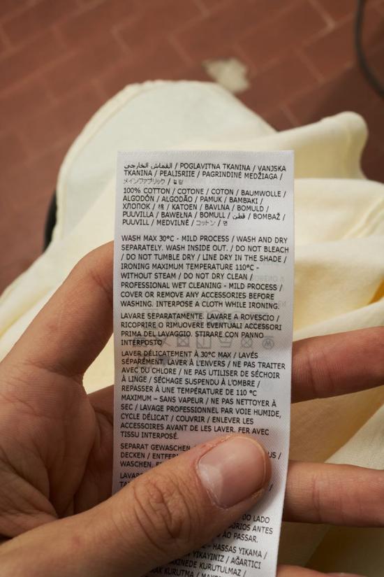 25SS MM6 메종마르지엘라 미디 원피스 116873 S62DG0048 M20108 Beige - MM6 MAISON MARGIELA