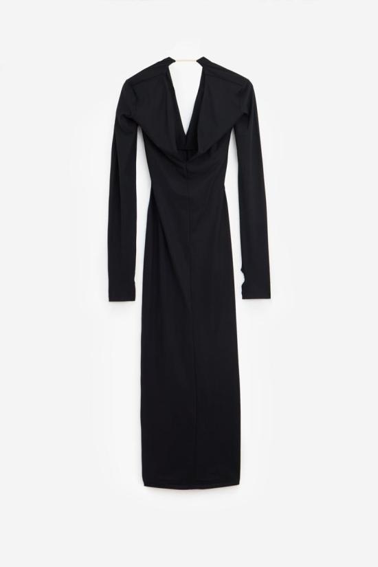 25SS MM6 메종마르지엘라 미디 원피스 116839 S52DG0026 S20518 Black - MM6 MAISON MARGIELA