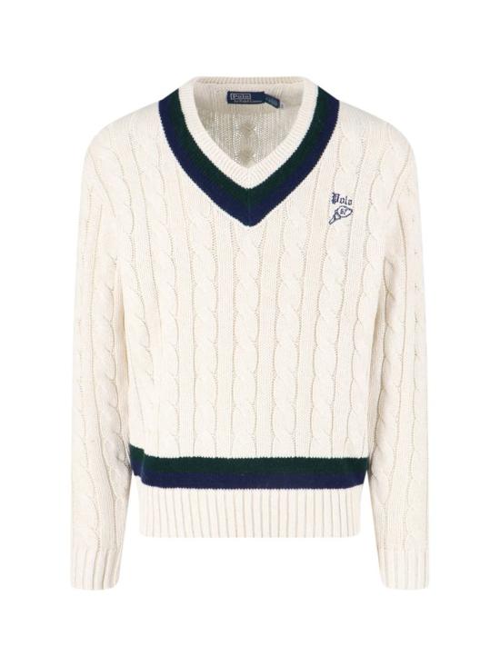 25FW 폴로 랄프로렌 스웨터 710 970656001 WHITE