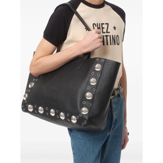 25FW 발렌티노 가라바니 반팔 티셔츠 7V3MG17DAYC QT3 NEUTRALS BLACK - VALENTINO GARAVANI