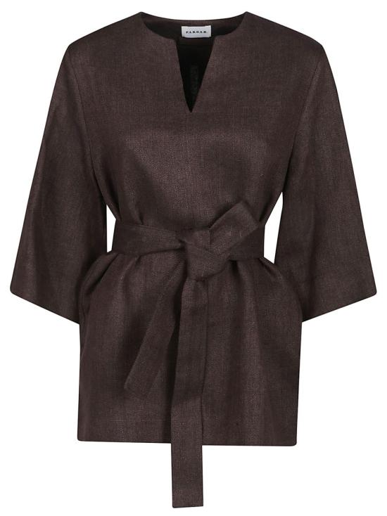 25SS 파로쉬 반팔 티셔츠 D313069BETULLA BROWN