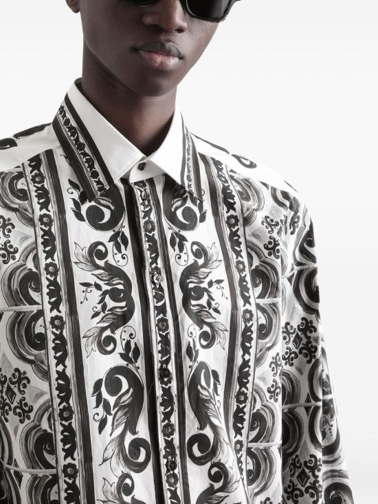 25FW 돌체앤가바나 셔츠 G5MM4THH5EM IU3TN Black - DOLCE & GABBANA