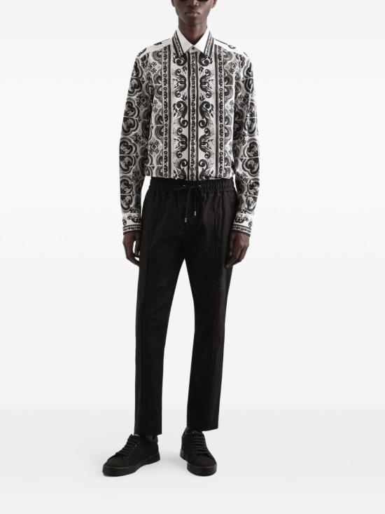 25FW 돌체앤가바나 셔츠 G5MM4THH5EM IU3TN Black - DOLCE & GABBANA