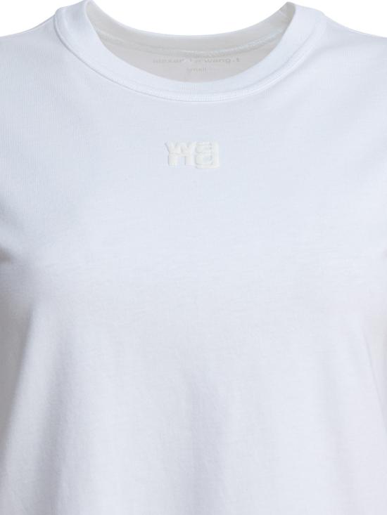 26SS 알렉산더 왕 반팔 티셔츠 4CC3241521100 White - ALEXANDER WANG