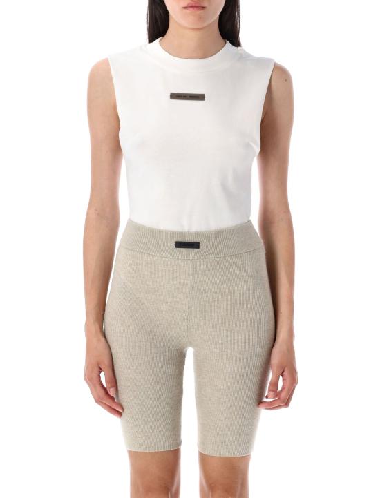 25SS 피어오브갓 민소매 티셔츠 125SP257134FW CW CLOUD WHITE