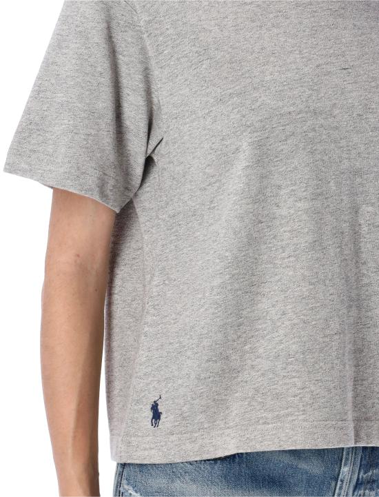 25FW 폴로 랄프로렌 반팔 티셔츠 211967106 003 COBBLESTONE HEATER GREY - POLO RALPH LAUREN