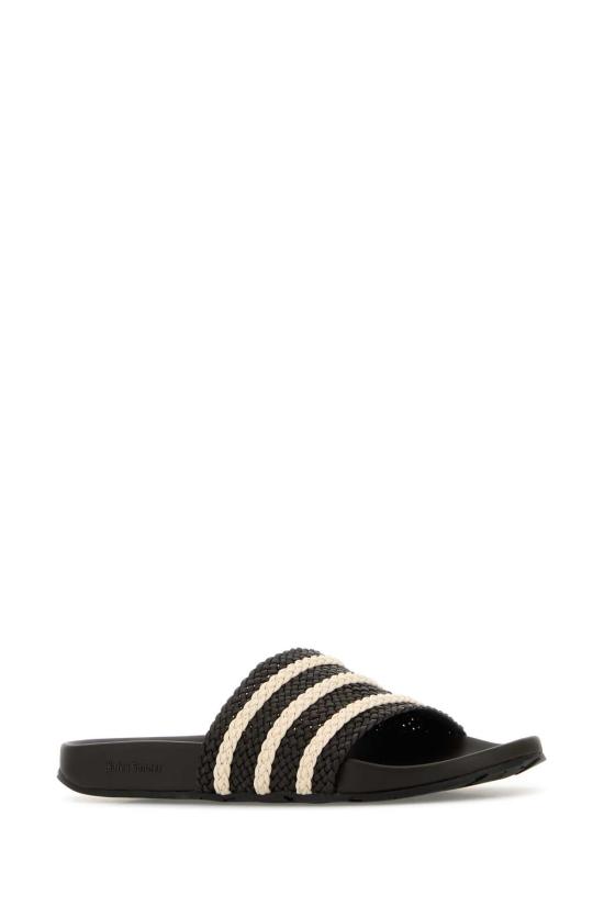 25SS 아디다스 X 웨일즈 보너 뮬/슬리퍼 JR0229 DBROWNWONWHI BLACK - ADIDAS X WALES BONNER