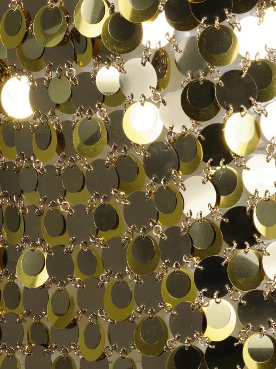 25FW 파코라반 숏 스커트 25PIJU046PS0133 P710 GOLD - PACO RABANNE