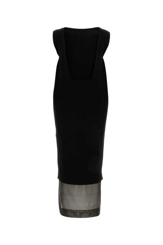 25FW 케이트 미디 원피스 9879439K439 200 BLACK - KHAITE